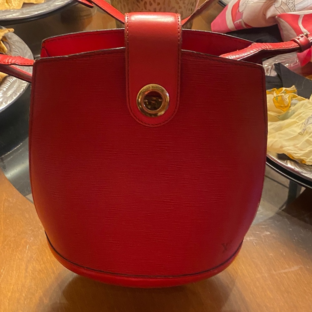 Elegant Red L V Women's Bag - Picture 16 of 16